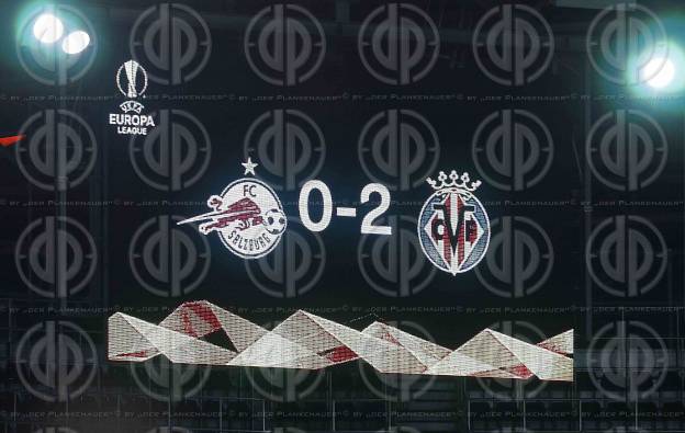 Europa League FC Salzburg vs. Villareal CF (0:2) am 18.02.2021